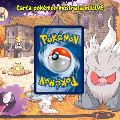 Carta pokémon mostrata in LIVE